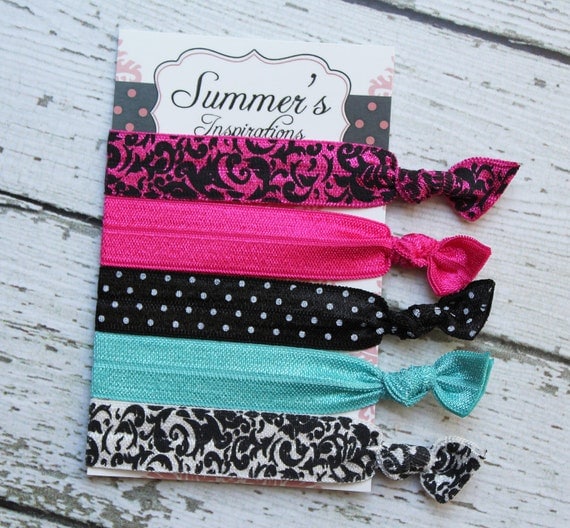 Items similar to Elastic Hair TiesReady to Ship on Etsy