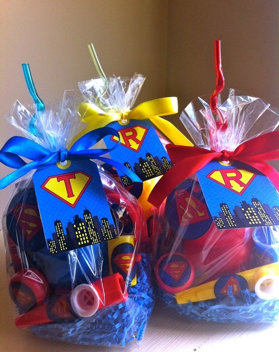 Items Similar To Superhero Favors On Etsy