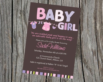 Invitation Baby Shower Gratuite