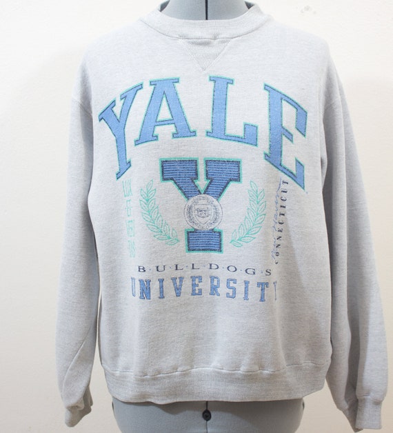 Vintage Retro Yale Sweatshirt by VintageWestCoast on Etsy