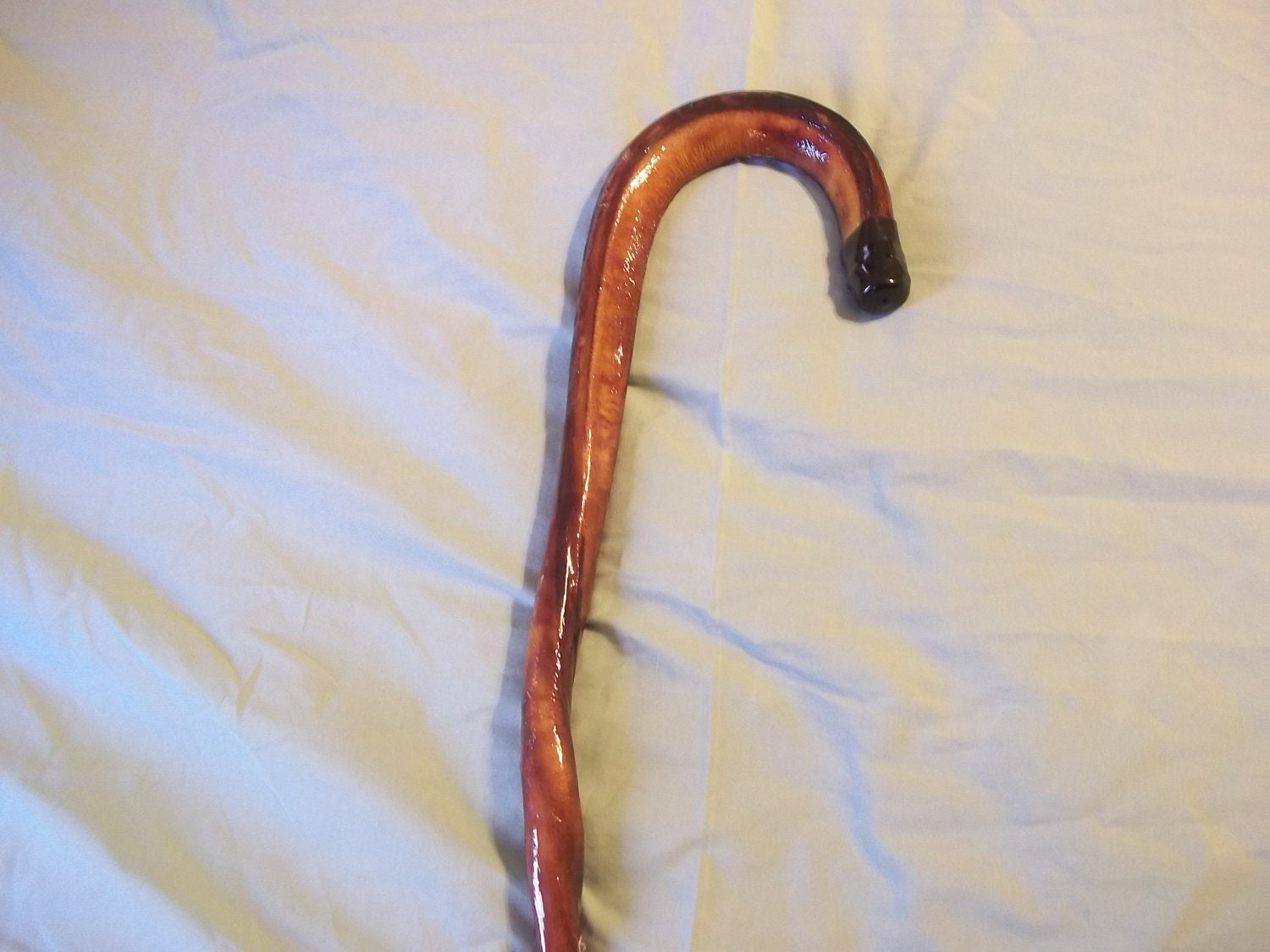 Real bone animal part cow bull penis cane walking stick