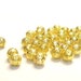 50 Gold, 8mm Filagree Spacer Beads,