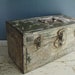 Tool Box Metal Camo Paint Union Tool Chest Co. Rochester NY Utility Storage Vintage