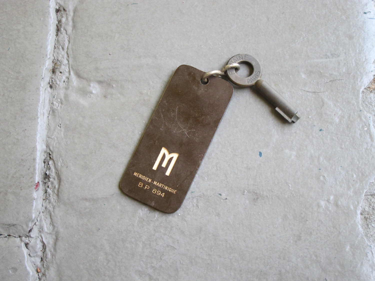 Old Key Vintage Hotel Keys The Meridian Trois Ilets