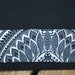 Black, White, Gray Mediterranean Server Apron w/Pocket