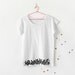 SALE Screen printed tshirt by Depeapa - Diamonds