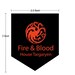 Outdoor Custom Targaryen Banner: RSRVD for Tyler