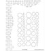 Dyan Reaveley Stencil CHEQUERED DOTS Dylusions 9 x 12