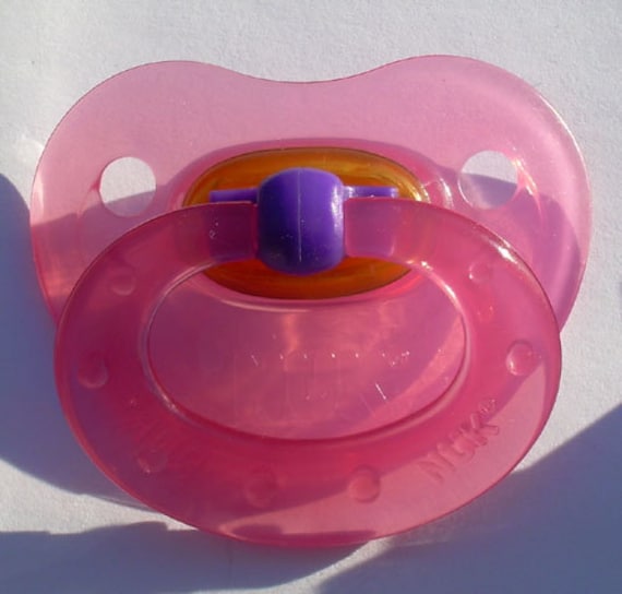 Reborn Doll Pacifier Pretty Clear Pink