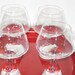 Holmegaard Princess Set of 4 Brandy Snifters Cognac Glasses Bubble Stem Danish Modern