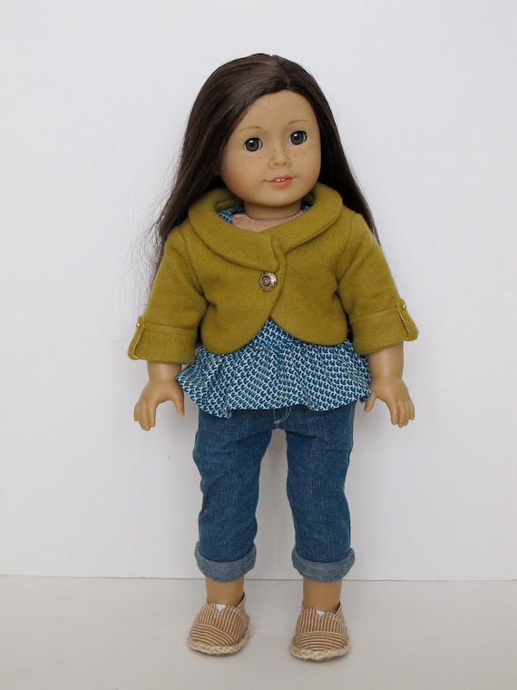 18 inch American Girl Doll Clothing Wool Jacket