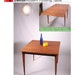 Danish Modern Folding Teak Dining Table