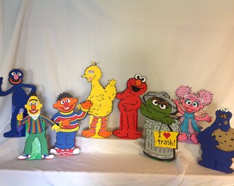 SESAME STREET BIRTHDAY party favor pails price is for one