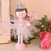 Wooden Clothespin Doll Ballerina Princess Birthday Cake Doll Topper