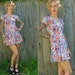 90s Floral Grunge Pastel Baby Doll Dress