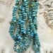 Gemstone BeadsTurquoise Beads Natural Chips 16 inches strand Ester Blue