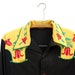 Vintage 1950s or 60s Men's Rockabilly Embroidered Shirt X-Large (46" Chest)