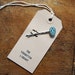 Penguin book logo hair grip / bobbypin vintage Jane Austen Persuasion paperback (1976)
