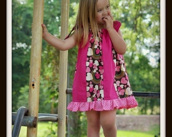 Sewing Pattern for Girls, Newborn to 8 Years, Pillowcase Dress,Kids Sewing Pattern, Baby Sewing Pattern, INSTANT DOWNLOAD