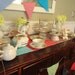 40 Piece Mad Hatter Tea Party Mismatched Tea Set