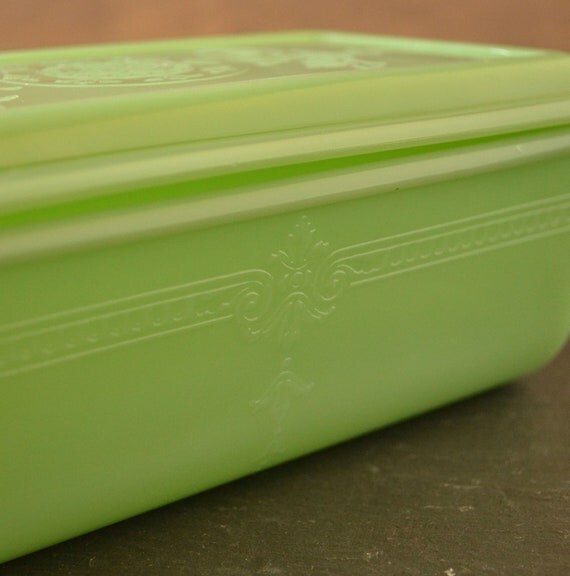 Fire King Jadeite Philbe Pattern Jadite Glass