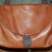 Sale JANE HOPKINSON made in England brown LEATHER satchel bag messenger