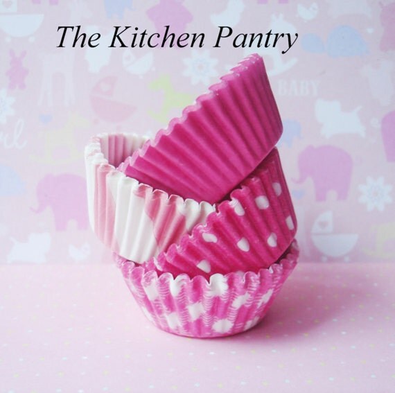 Pink Mini Cupcake Liners Pink Mini Baking Cups Cake Pops