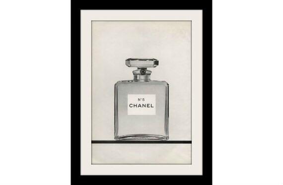 1969 Chanel No. 5 Perfume Bottle Photo Ad Vintage By Stillsoftime