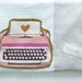 Typewriter Fabric Notebook Fabric Notebook Pouch Typewriter Bag