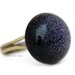 Sale BLUE SANDSTONE Round Dome Ring - Natural Stone Ring Adjustable Sliding Band, Gemstone Statement ring