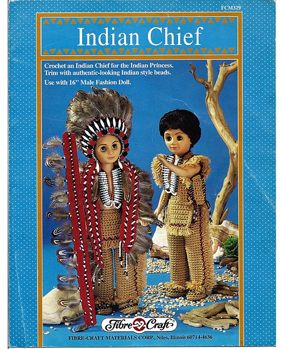 indian chief doll