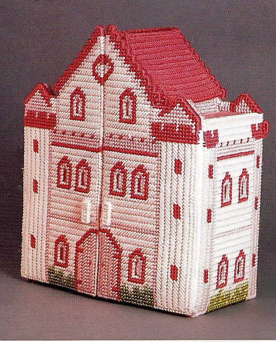 Jewelry Box & Accessories Plastic Canvas Pattern Book Annie