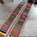 Vintage Hmong Fabric, handmade tapestry textiles, hill tribal fabric