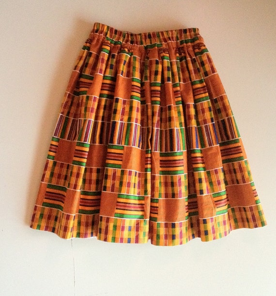 Items similar to Kente Skirt for Women on Etsy