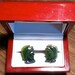 Rare Original Vintage SWANK Jade Spartan Cufflinks