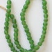 African Krobo Powderglass Trade Beads - 10.5" Strand