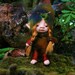 sweet 3inches redhaired tiny fairy fairie bug posable ooak