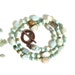 Green Opal Necklace, Green Opal and Amazonite, Gemstone Necklace, Summer Necklace, Copper Clasp, Boho Chic