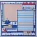 12x12 Scrapbook Page Birthday Boy
