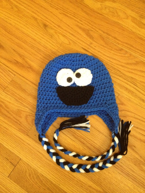 beanie newborn crochet to how Crochet Cookie Items Newborn Monster Hat to similar Baby
