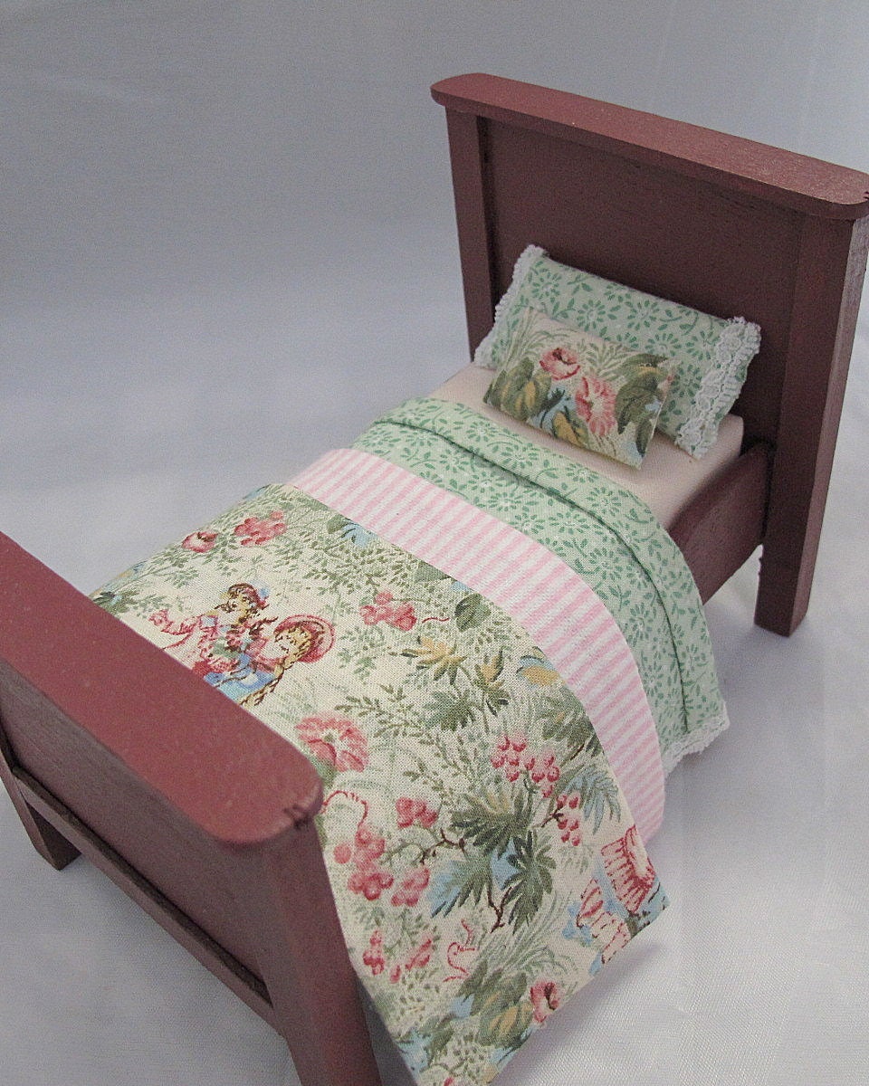 miniature doll beds