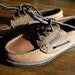 Vintage NOS Brown Leather Boat Shoes / Deck Shoes / Kodiak / Size 5.5