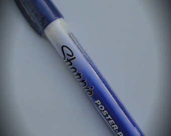 Sharpie Water-Based Fine Poster Paint Markers - Blue