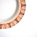 mid century plate set of eight