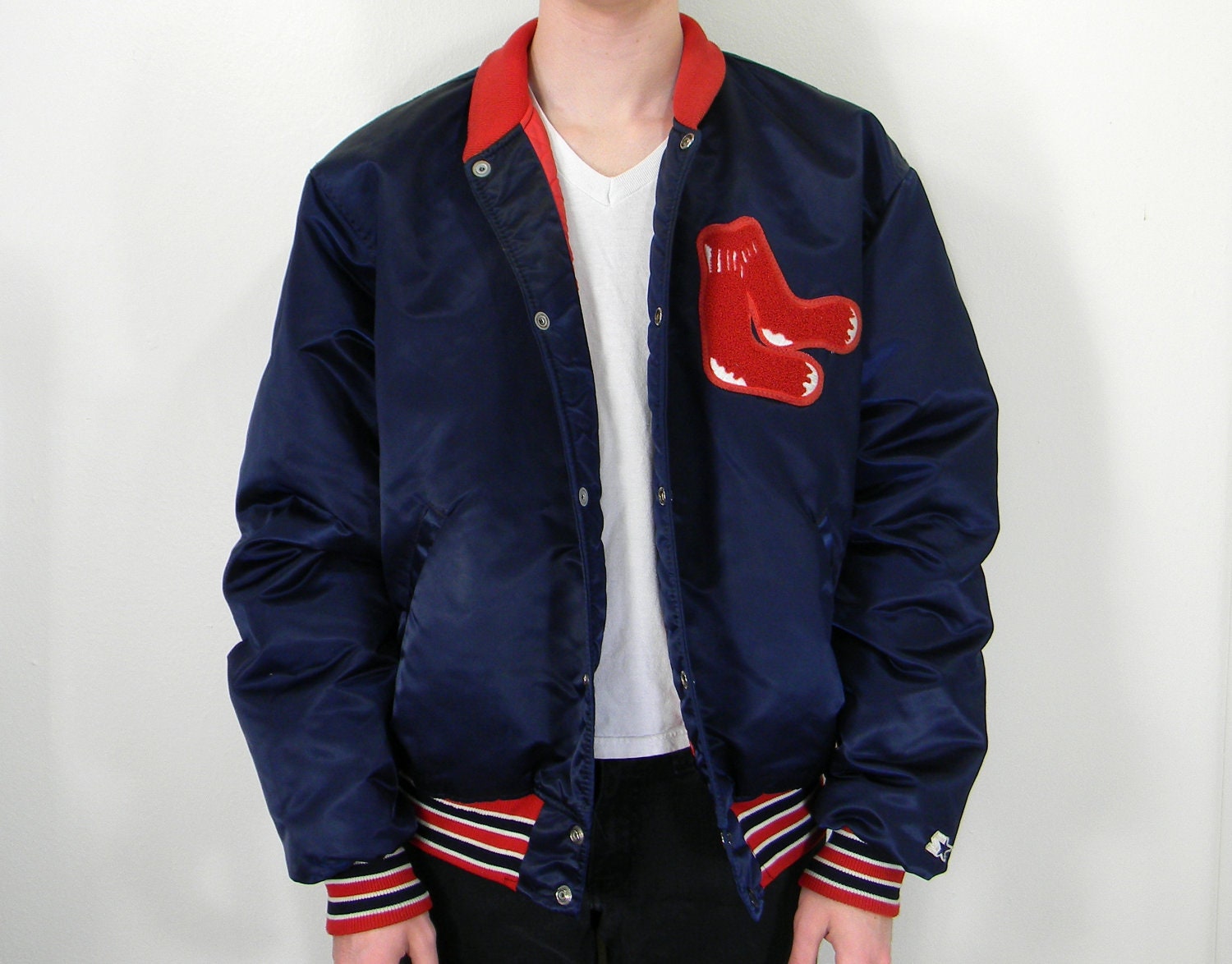 Red Sox Authentic Vintage Baseball Jacket L/XL