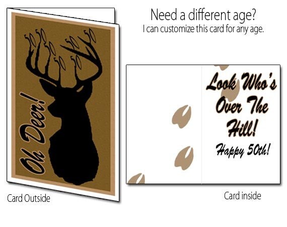 Printable Birthday Card Hunting | items similar to printable birthday card deer hunting Printable Birthday Card Hunting | items similar to printable birthday card deer hunting