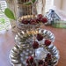 SALE SAVE 4.00....Chrome Plate, 3 tier food dish, for all your family get togethers, or special occasion.