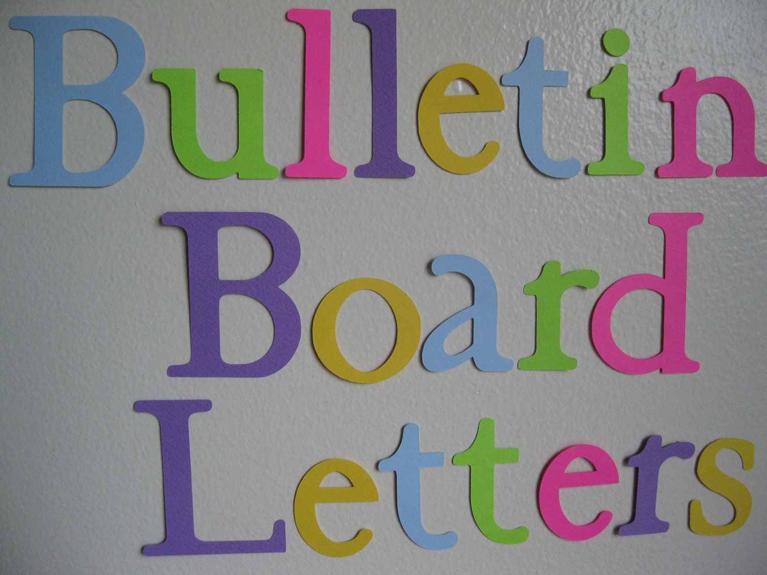 20 30 die cut letters bulletin board letters