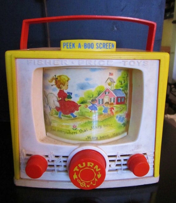 fisher price peek a boo toy