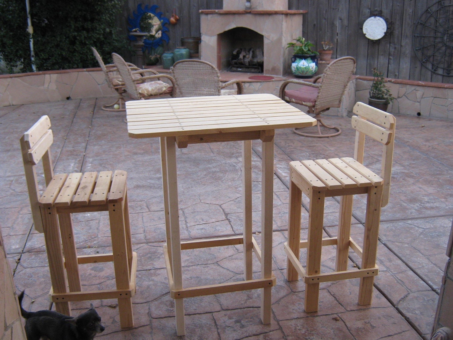 Patio Bar Table Plans